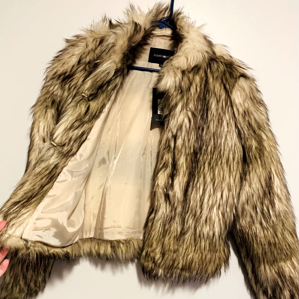 Fashion Nova Faux Fur Coat